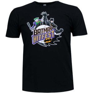 Batman & Joker Hitfest T-Shirt (Black)