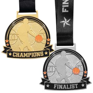 Basketball Dribble Medal