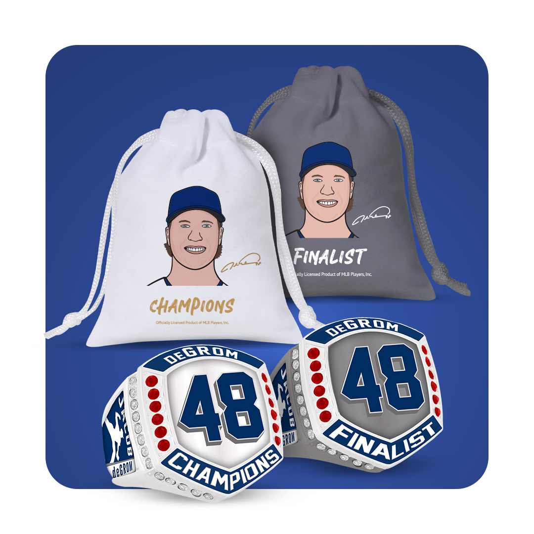 Official MLB Player Ring- Jacob deGrom