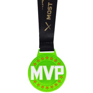 MVP Green White & Orange Medals