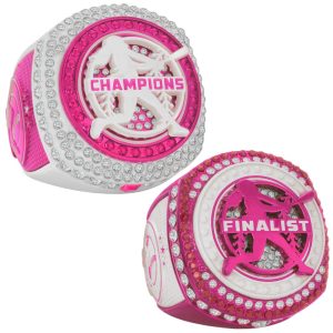 Softball Legacy Championship Rings- Pink & White
