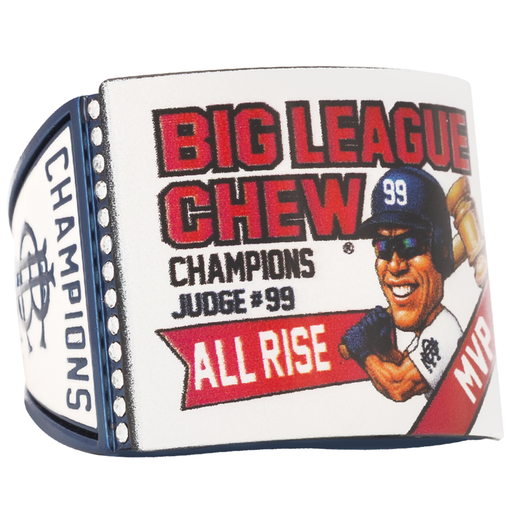 Success Awards | Official Big League Chew Player Ring-Aaron Judge MVP Official Big League Chew Player Ring-Aaron Judge MVP