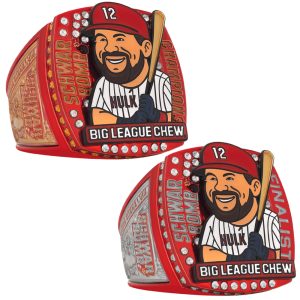 Official Big League Chew Player Ring-Kyle Schwarber